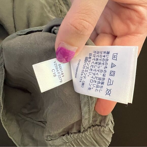 Lands’ End Mid Rise Straight Leg Green Pants Women’s 4 - Picture 9 of 12